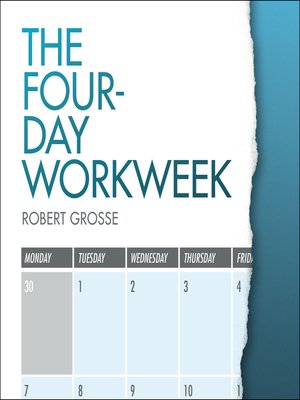 cover image of The Four-Day Workweek